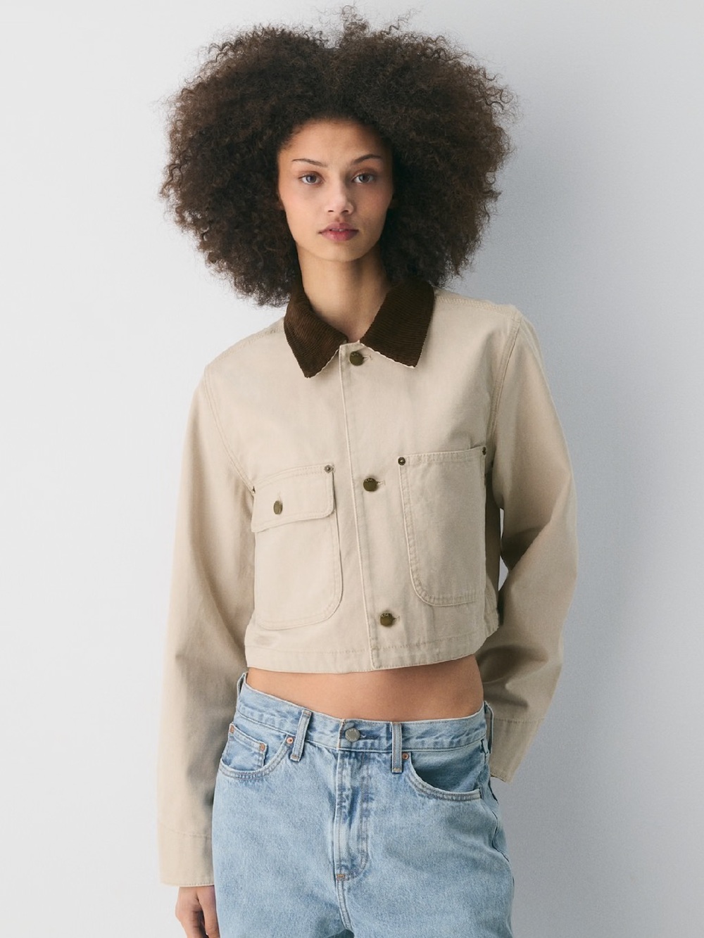 Aritzia Barnett Lighweight Cropped Chore Jacket NEW UNUSED